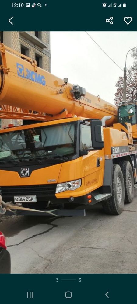 Услуга автокрана  от 30 тон до 130тон
