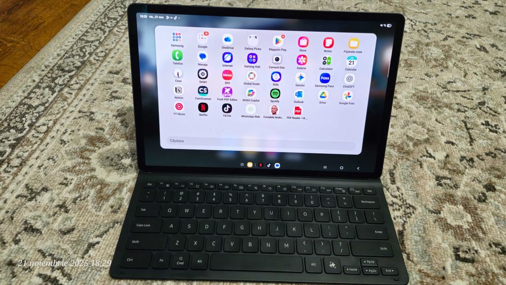 Samsung Galaxy Tab S10+ + Tastatură Originală – Ca Nouă!