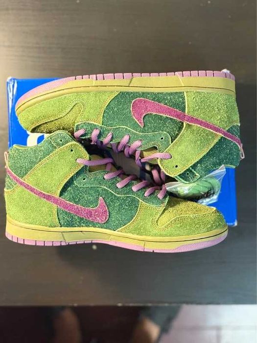 Nike SB Dunk Pro High Skunk Dunk 420