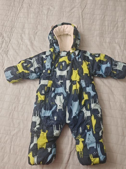 Комбинезон зимний, размер 80.