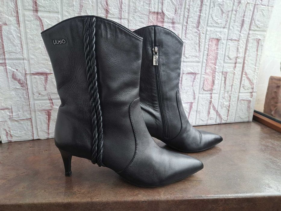 дамски боти,зимни обувки,ботуши на токче Liu Jo номер39