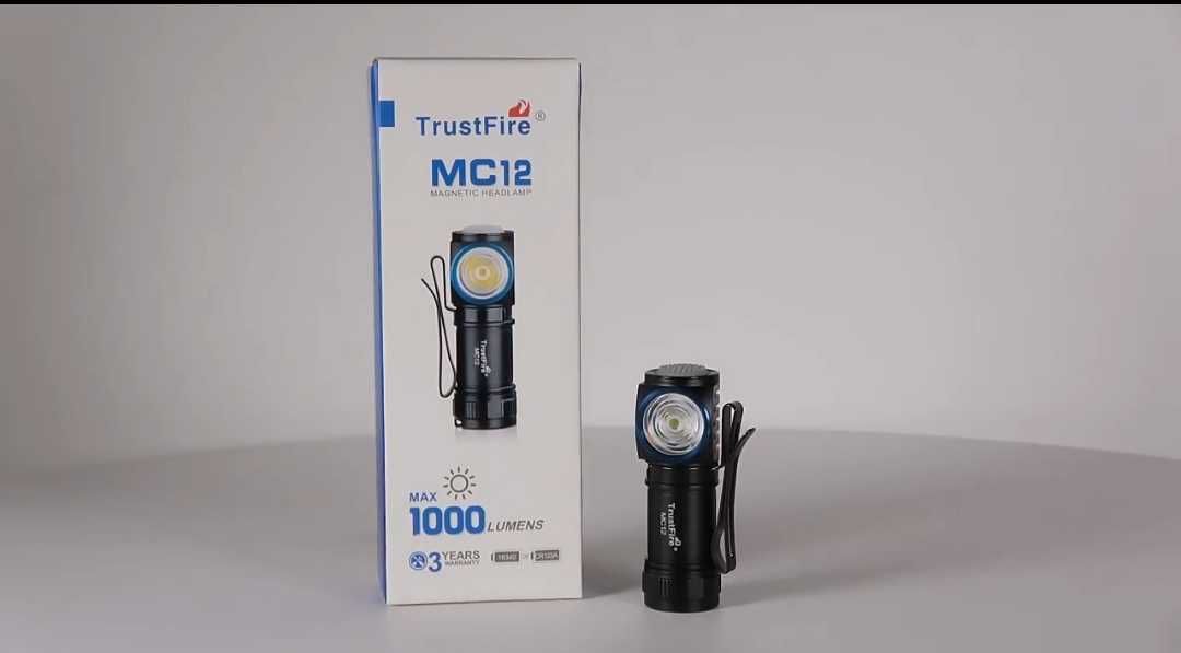 LED Фенер 1000 Лумена,  TrustFire MC 12 EDC