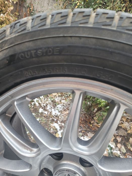 Шины с дисками зима б/у