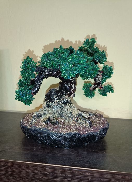Бонсай из бисера.