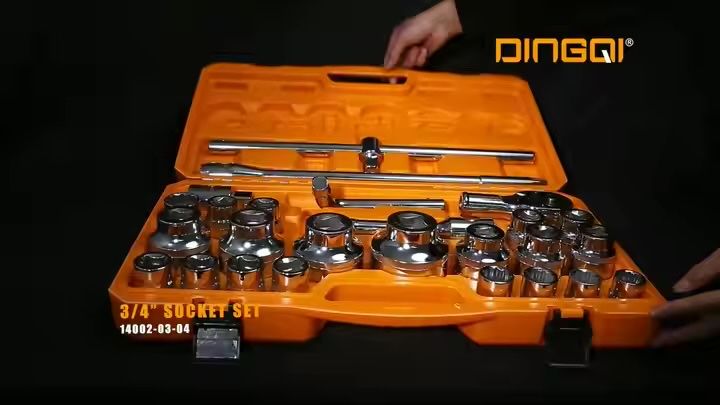 Профессиональный набор ключей DINGQI 26шт Для тяжёлой техники