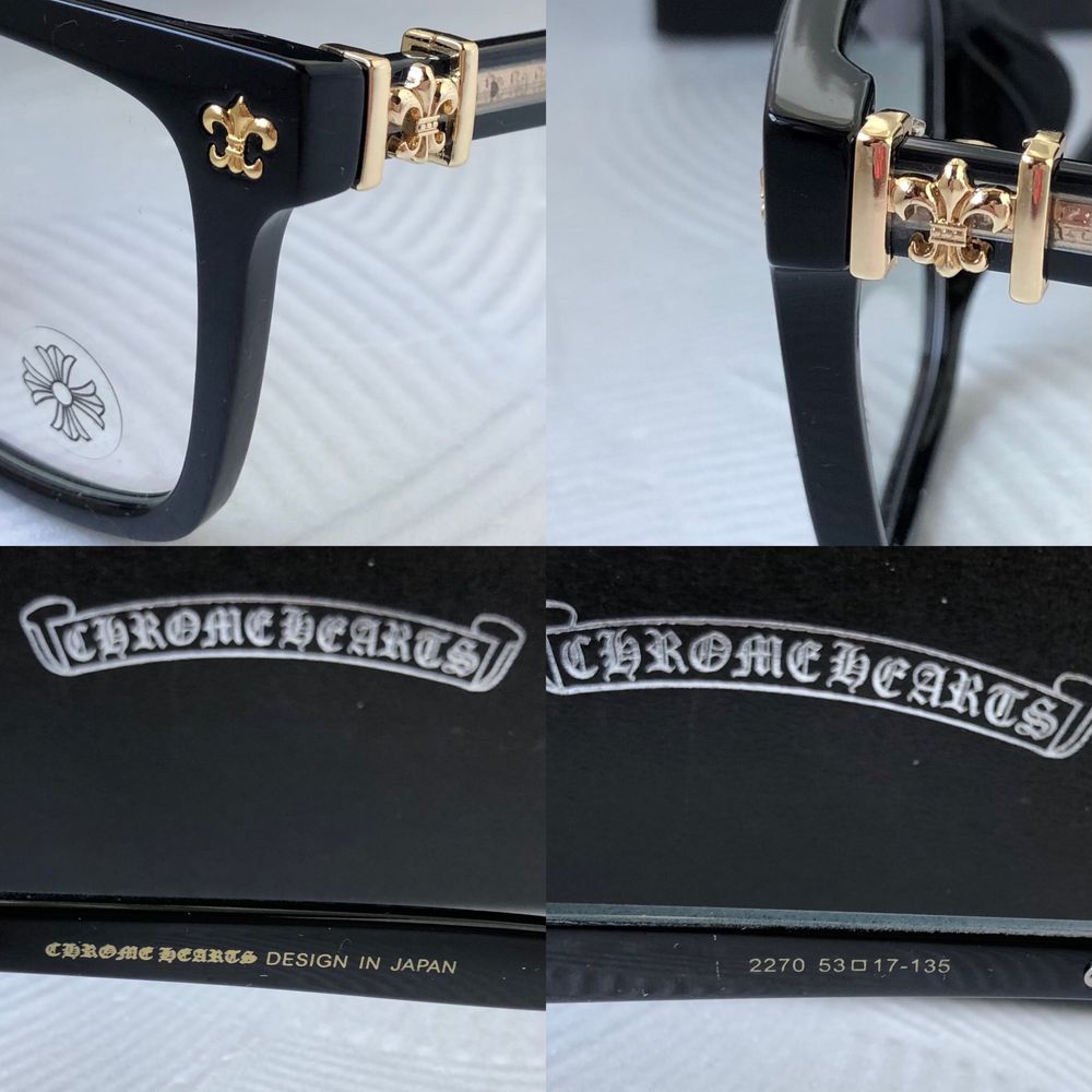 Очила за компютър Диоптрични рамки прозрачни слънчеви chrome hearts
