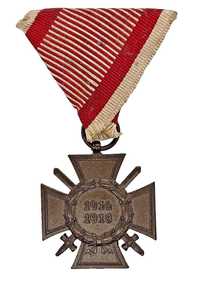 WW1-WW2- Medalie Crucea de Onoare a Războiul Mondial 1914/1918