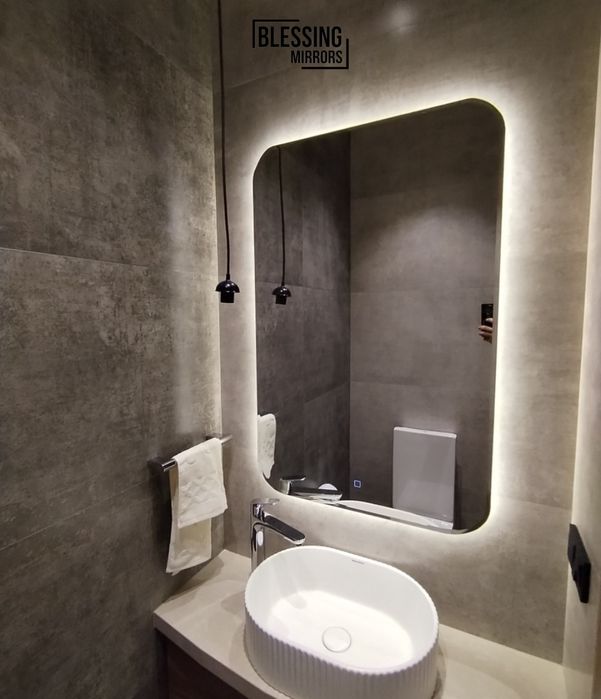 Зеркало дляванной Led Лед Ойна с
подогревом.p