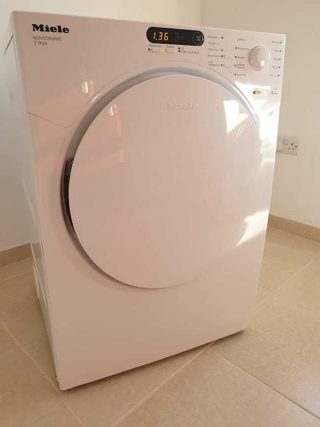 Сушилня Miele T7634 Novotronic 12м Гаранция Миеле Коминна Въздуховодна