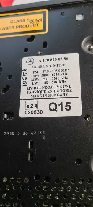 CD Auto Mercedes audio 10 cd