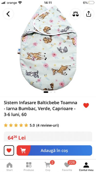 Sistem infasare 3-6 luni, iarna