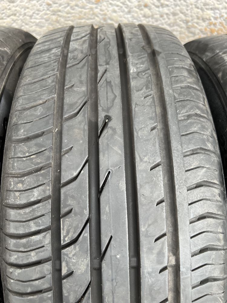 Vand 4 anvelope de vara Continental ContiPremium Contact 2, 215/55 R17