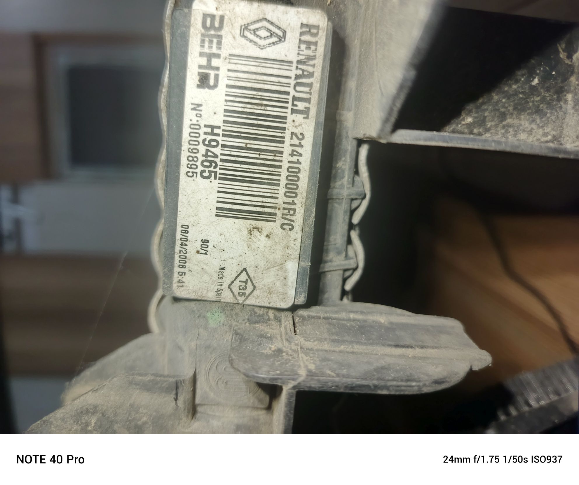 radiator apa renault
