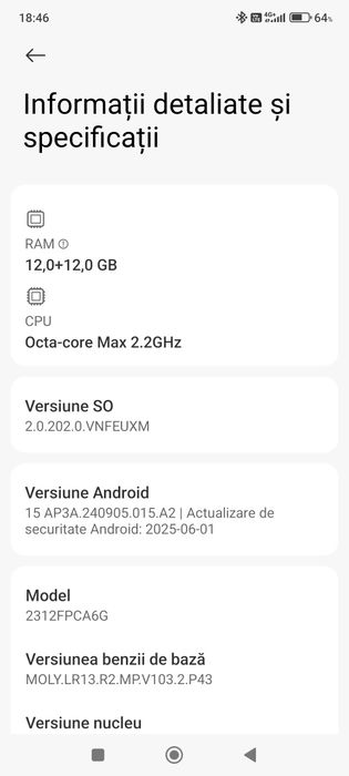 Xiaomi Poco M6 Pro(Redmi Note 13),12Gb ram,512 stocare ,in garantie