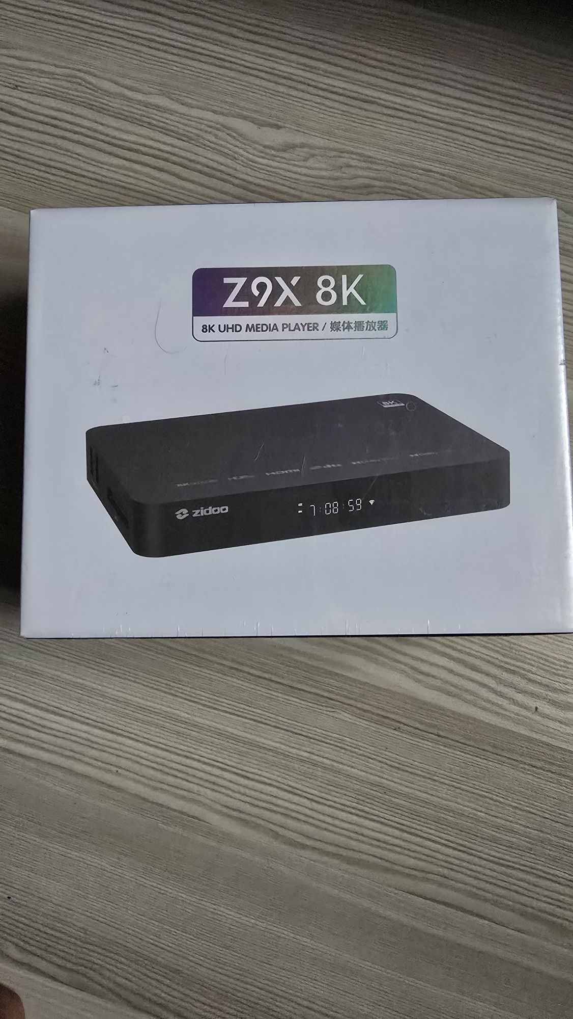 Zidoo Z9X 8k,sigilat