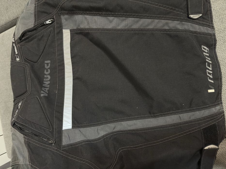 Costum moto textil si piele vanucci