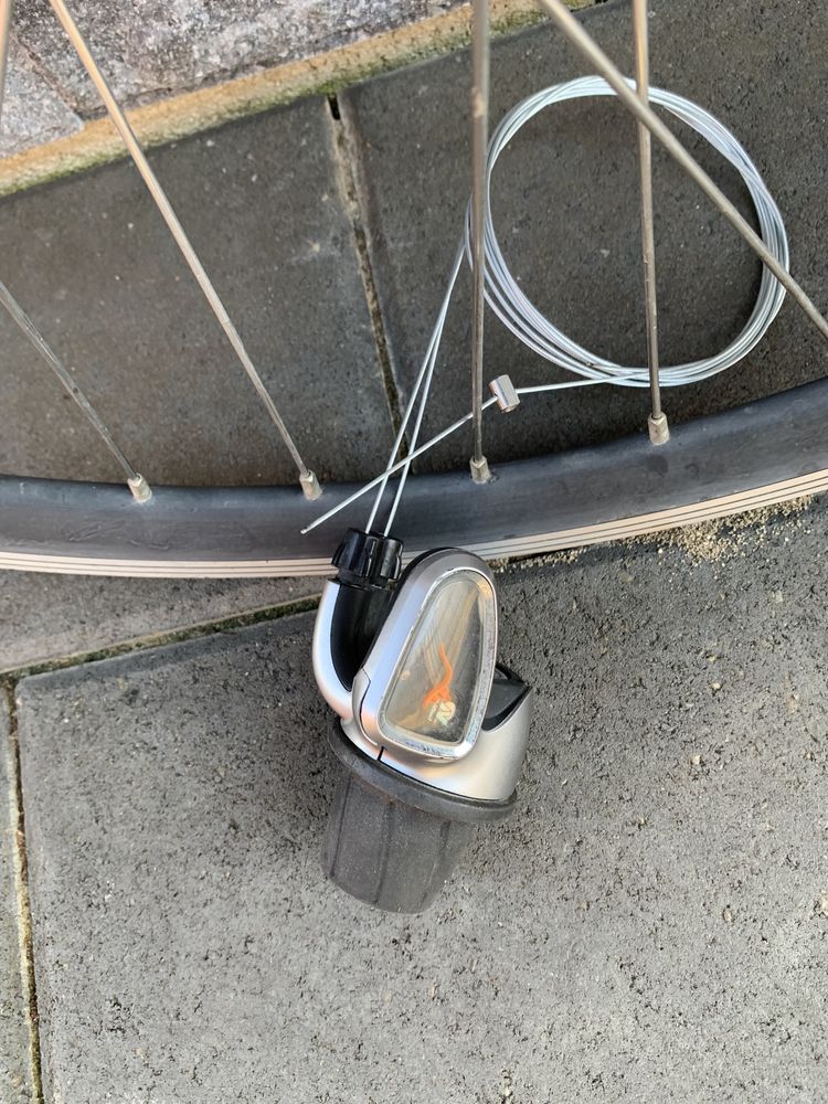 Vand roata bicicleta cu schimbator