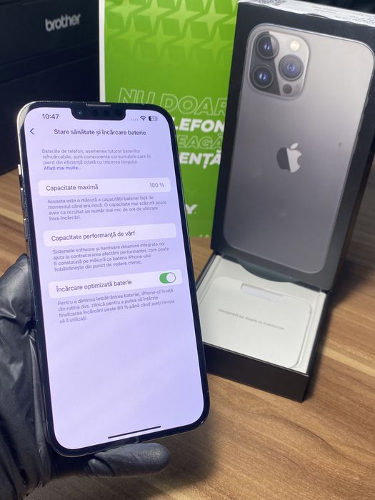 iPhone 13 Pro Max • 128 GB • Graphite