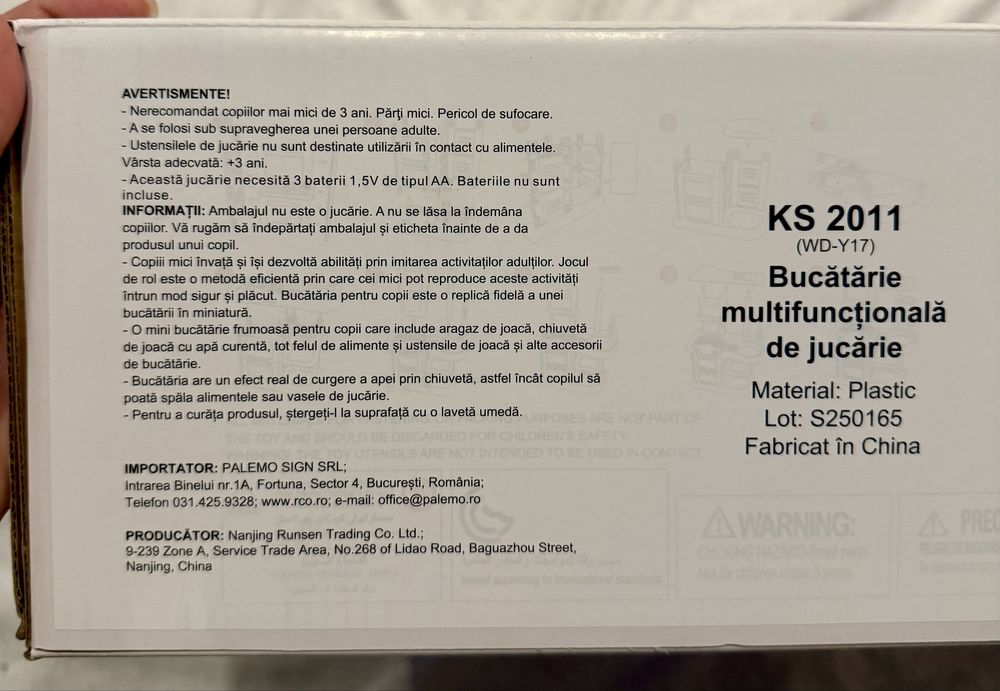 Bucatarie pentru copii