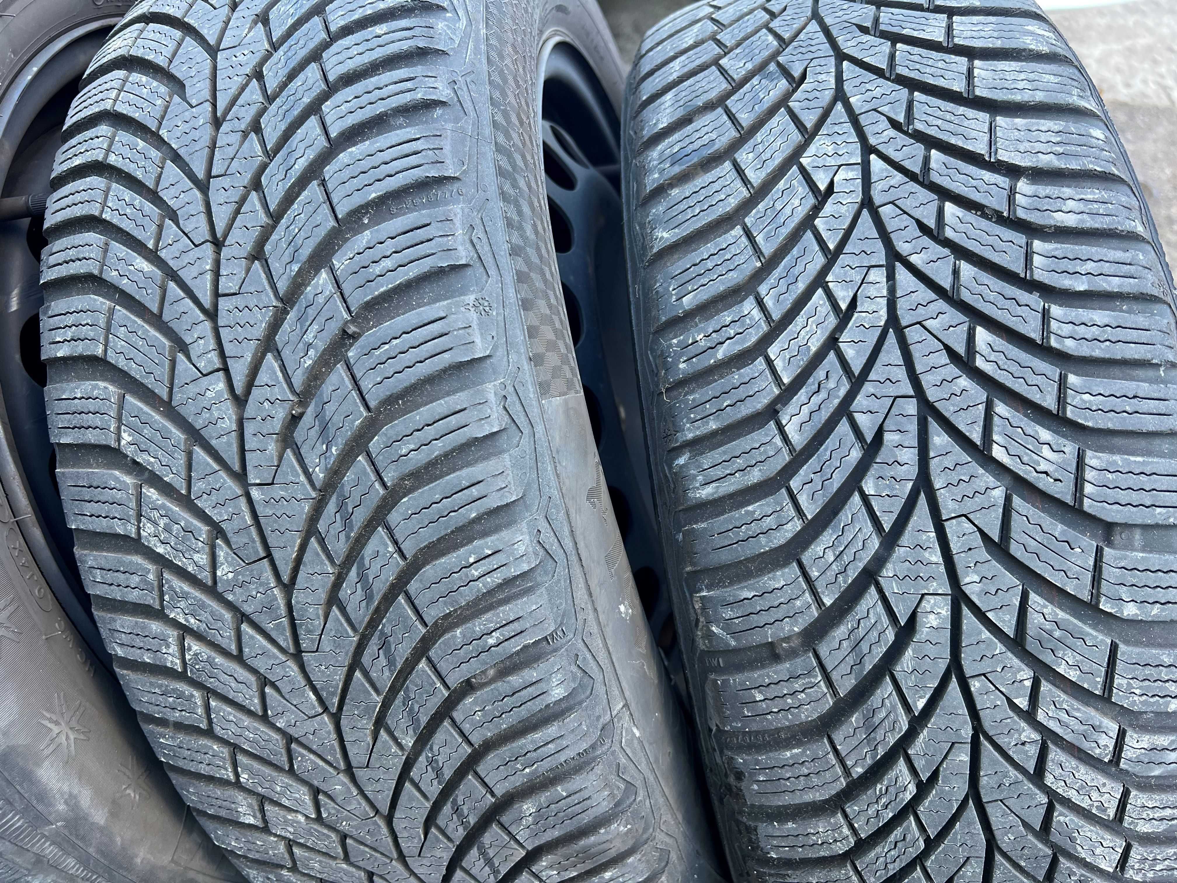 4бр. джанти 6.5Jx16 ET42 5x112 със зимни гуми за Audi/Vw/Skoda/Seat!!