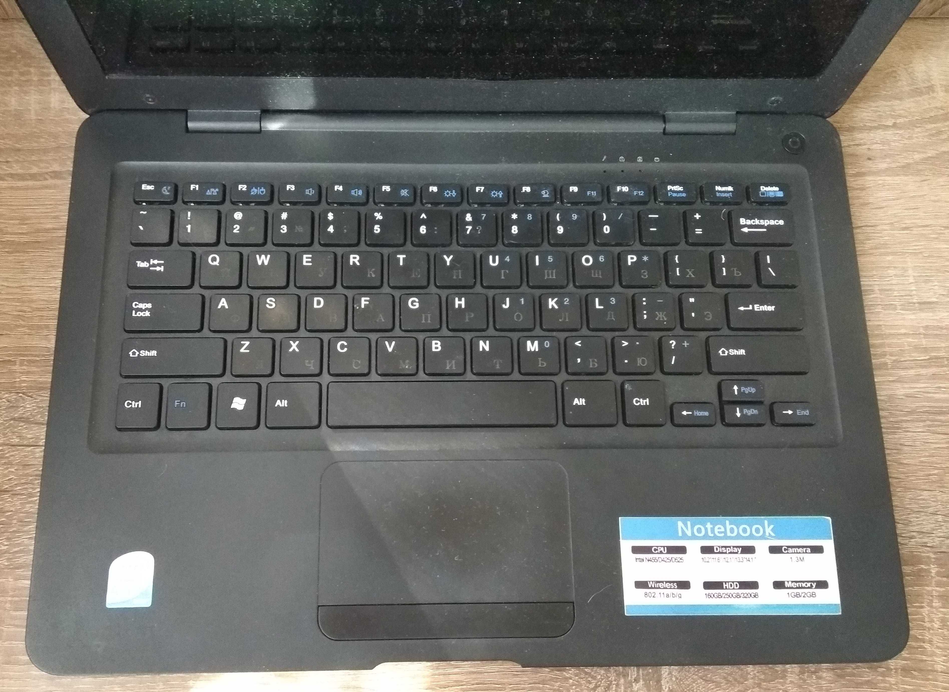 ноутбук Dell с новой мышкой