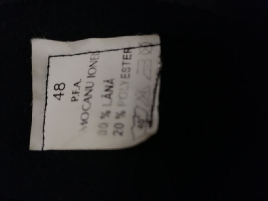 Geaca groasă de lână mărimea 48