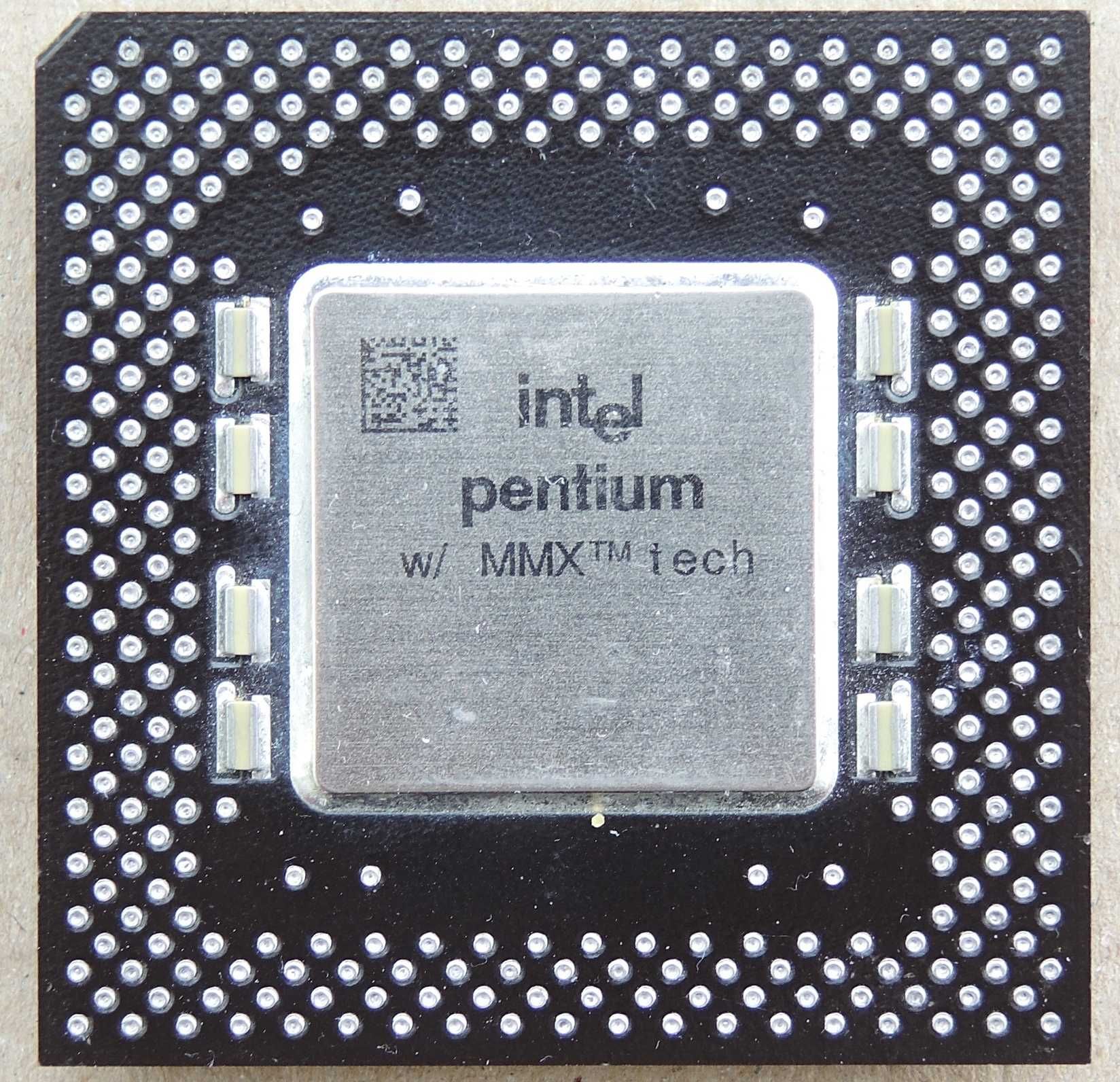 Intel Pentium MMX 166 MHz SL27H Socket 7 Testat