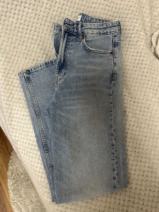 Сини тесни дънки ZARA