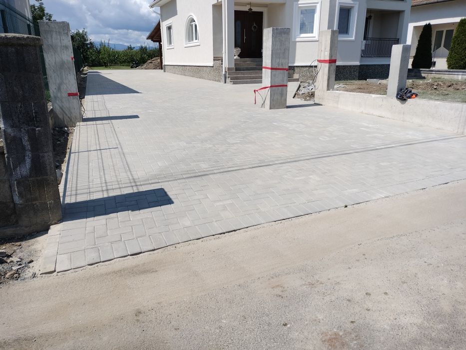 Montaj pavaje borduri rigole