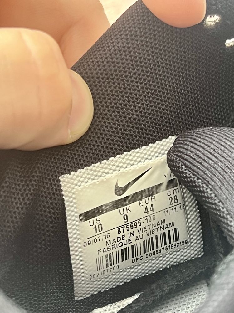 Adidasi originali Nike Air Max 90 alb negru marimea 43-44