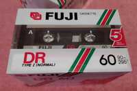 FUJI DR 60 Пакет от 5 бр. нови аудио касети