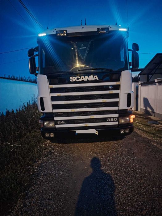 Camion forestier Scania