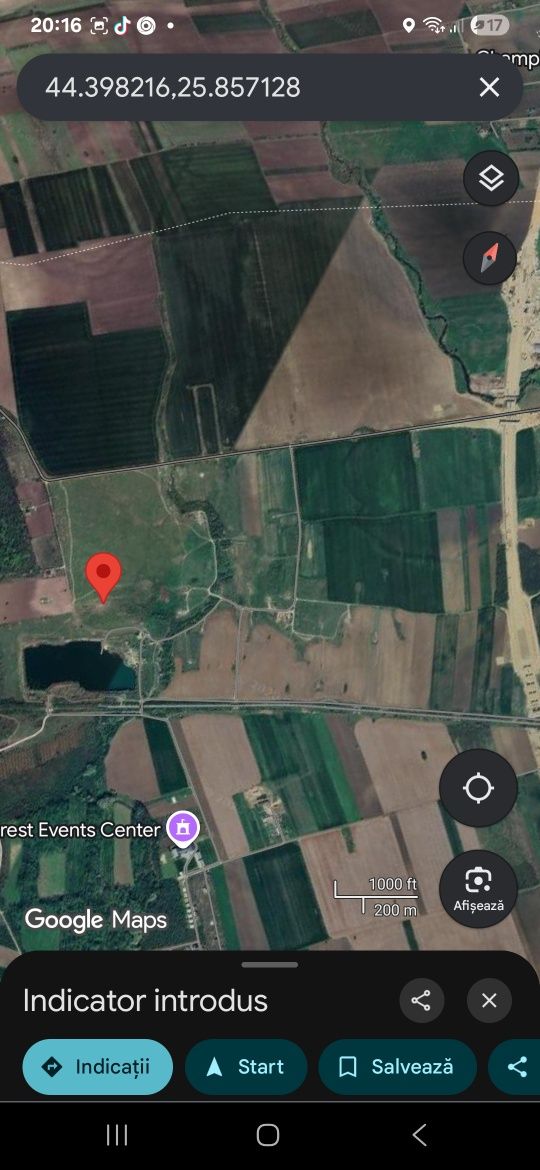 Vand Teren 2200 metri Ciorogarla Darvari la 15 minute de bucuresti