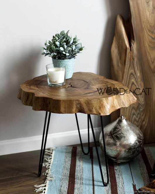 — Столы из массива карагача — слебы — слэбы — барные стойки — мебель —