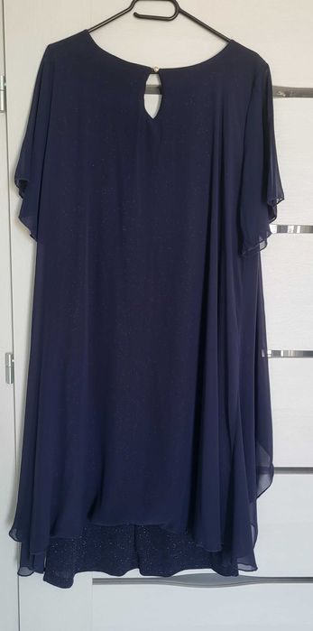 Rochie din voal si elastan