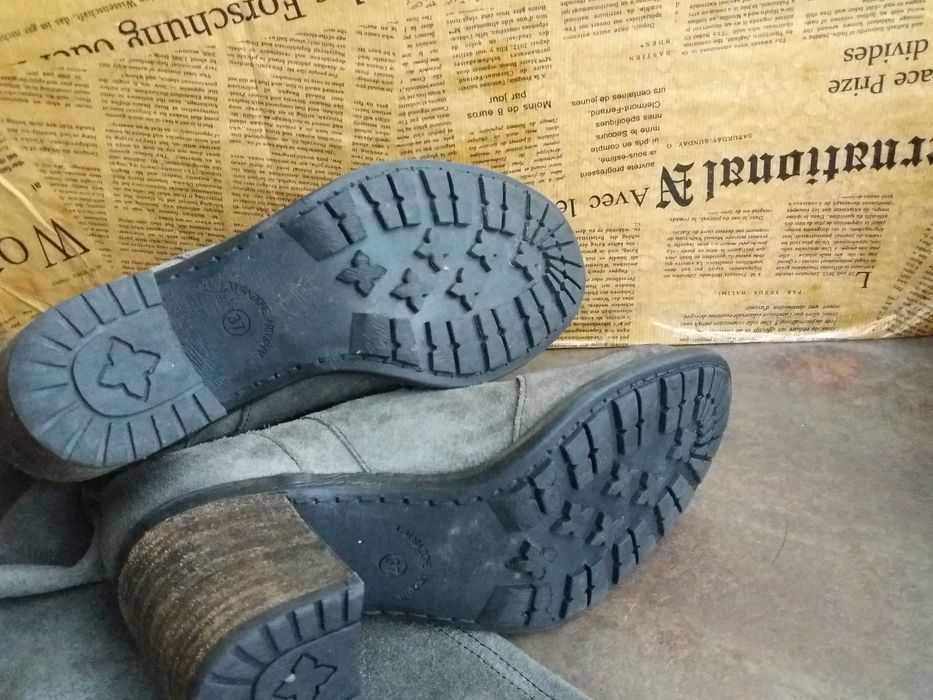 дамски ботуши,зимни обувки,чизми над коляно номер37