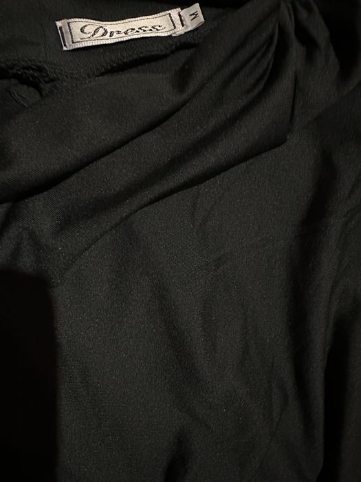 Б/У‼️ длинное платье, черного цвета.