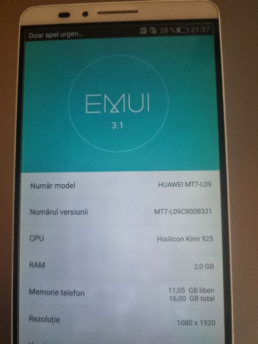 Huawei ecran mare