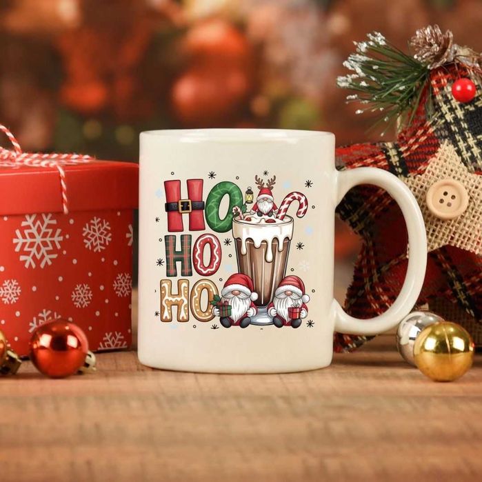 Персонализирани чаши, коледни чувалчета, коледни кутии