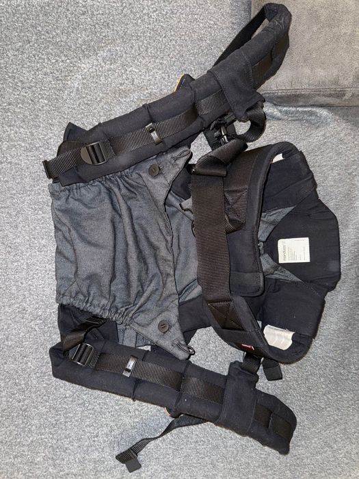 Manduca XT Кенгуру за деца-ергономична бебешка раница DenimBlackToffee