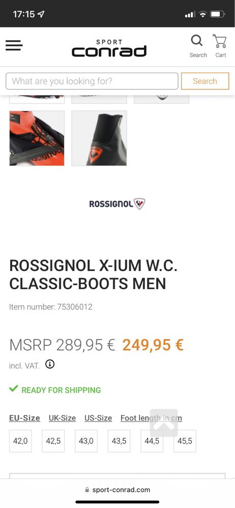 Ski boots Rossignol