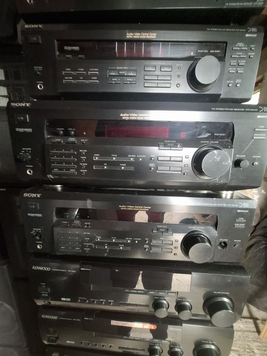 Stați amplificate cu tunere etc.model Sony,Kenwood,,jvc