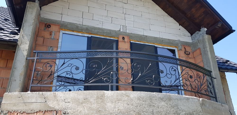 Balcon fier forjat