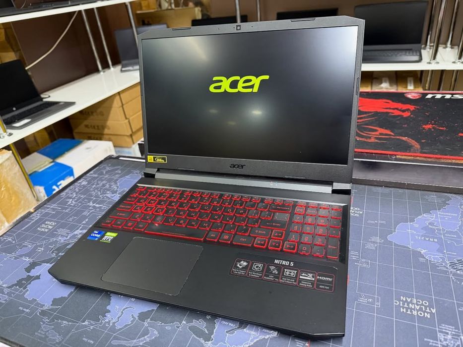 Ноутбук Acer Nitro 5 fullHD IPS 144Hz/i7-11800H/RTX3050/8Gb/SSD512