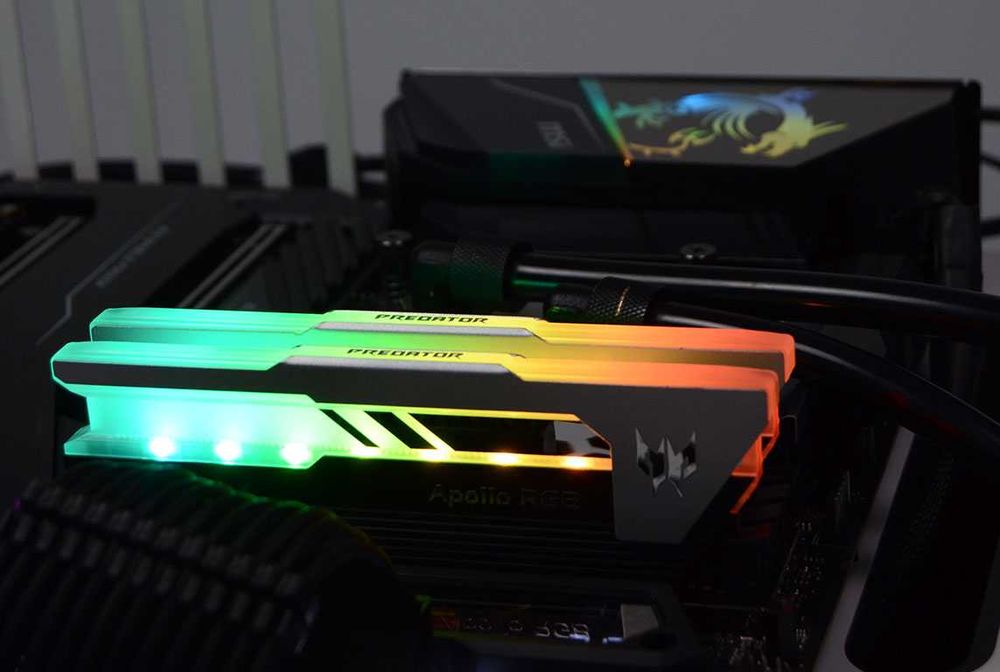 Оперативная память ddr4 Acer Predator Apollo rgb 16gb (8x2)4000,5000+.
