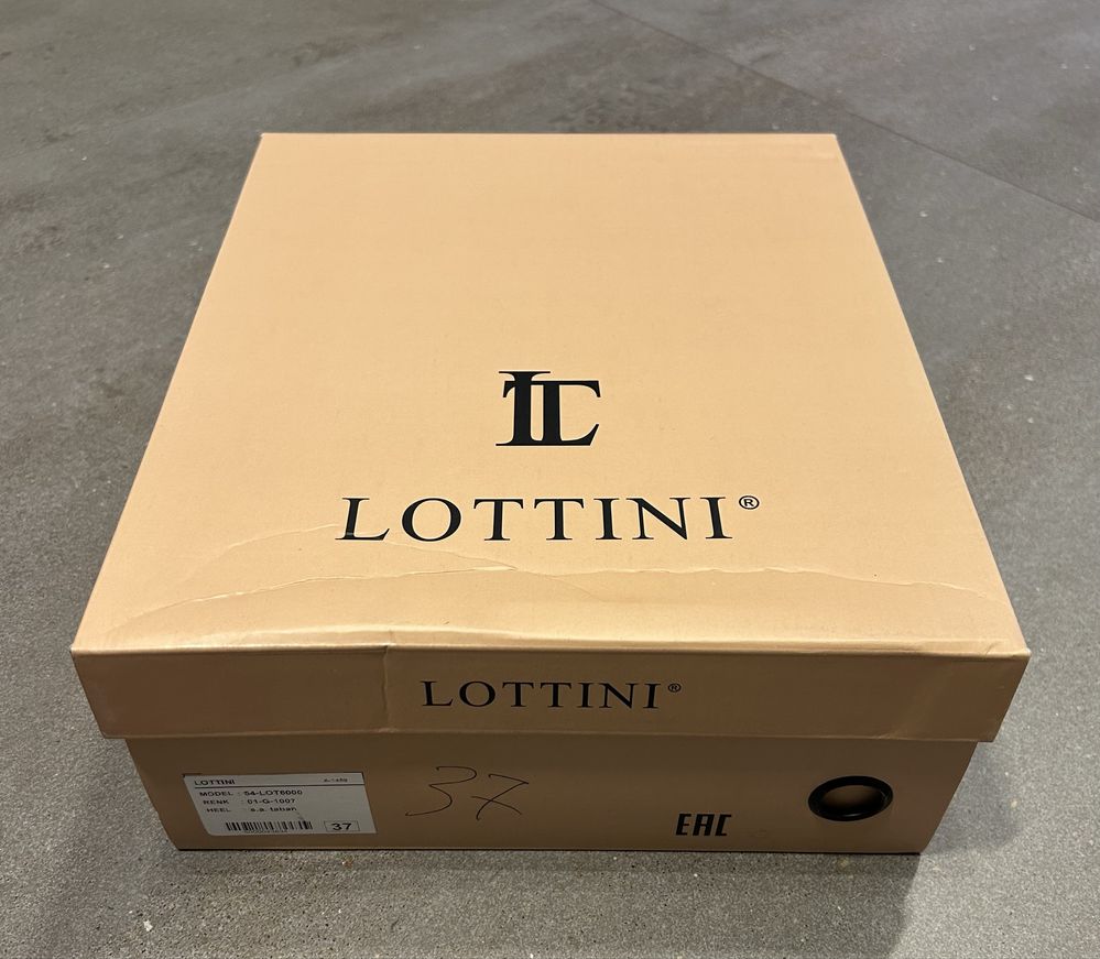 Боти Lottini от естесвена кожа