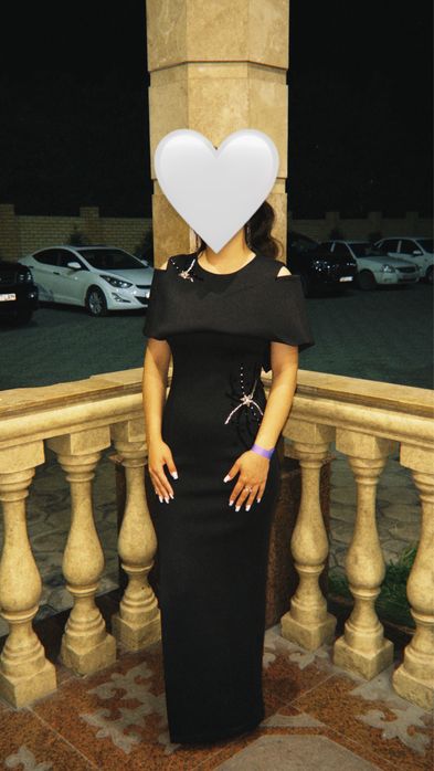 платье, ручная работа