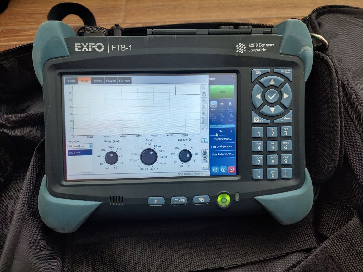 Reflectometru OTDR EXFO FTB-730-23B-04B-OPM2-EA  1625nm 1550nm 1310nm