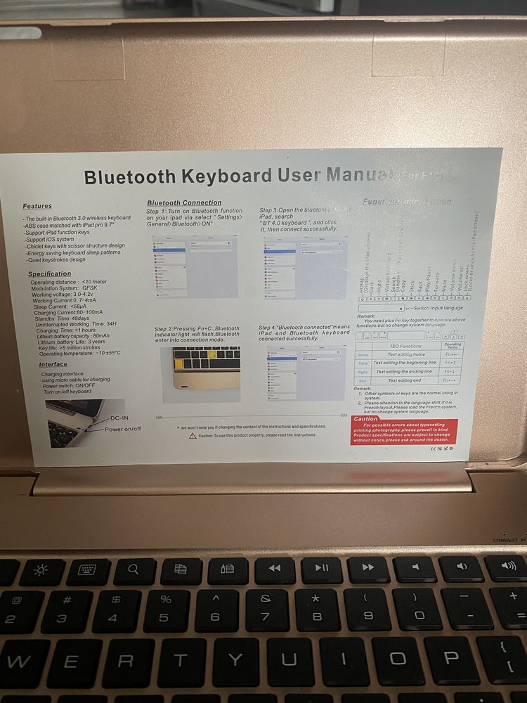 Vand tastatura bluetooth ipad air,ipad mini