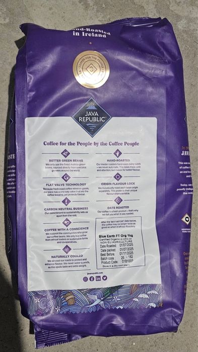 Cafea Java Republic blue EARTH